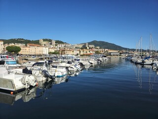 Port d'Ajaccio, en Corse