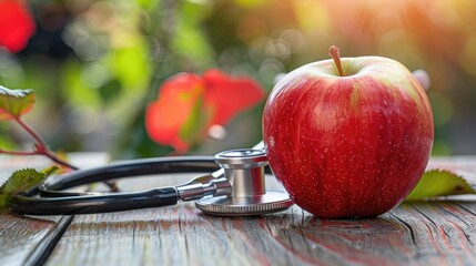On World Health Day an apple a day keeps the doctor away