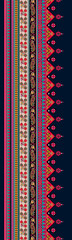 Textile Design and Digital Motif and Borders