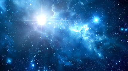Cosmic abstract background,