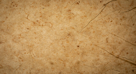 Old paper texture background. Extra long old handmade paper texture background. 