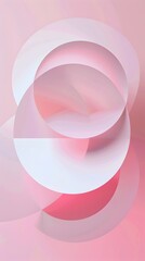 Delicate and Elegant Abstract Gradient Shapes in Soft Pastel Tones for Modern Minimal Graphic Design and Digital Art Backgrounds