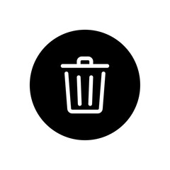 Trash bin icon
