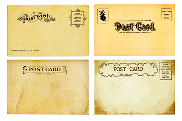 Post Cards in vintage style. 