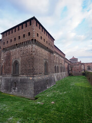 Castello Sforzesco, medieval castle in Milan