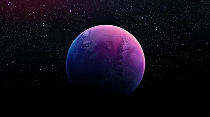 Planets and galaxy, science fiction wallpaper. Beauty of deep space.