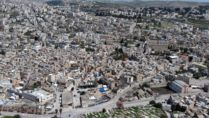 Hebron City west Bank High altitude, Aerial, 2023

Drone view from Israel Hebron, 2023,4K
