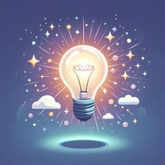  illustration of a bulb