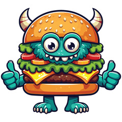 Obraz premium giant burger-15.eps