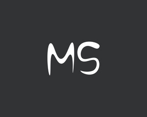Creative Letter MS Logo Design Icon