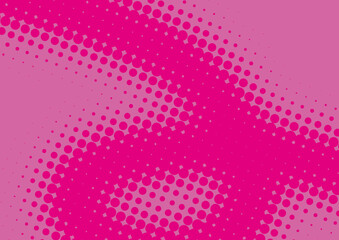 Pop art pink and magenta retro comic background, vector eps10