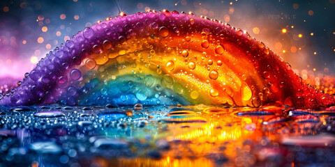 Vibrant Rainbow PRIDE Background
