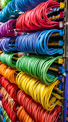 Mastering Chaos: The Art of Network Cable Management, efficiency ethernet infrastructure IT