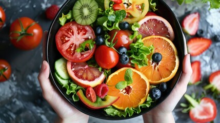 Eating nutritious food is crucial for maintaining good health through healthy clean eating habits