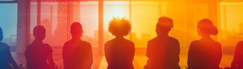 A support group meeting for LGBTQ parents and their families, offering a safe space for sharing experiences and advice on raising children in a diverse environment