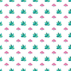 Hand drawn pattern design for summertime season