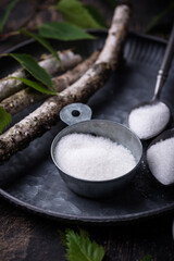 Xylitol or birch sugar for diabetics