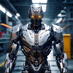robot cyborg soldier