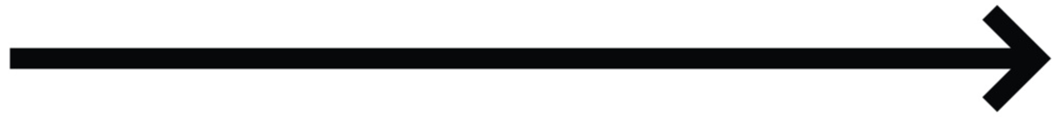 Obraz premium black long arrow to the right . vector, isolated. Yellow arrow isolated on white background