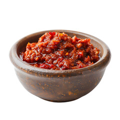 Harissa is a North African hot chili pepper paste