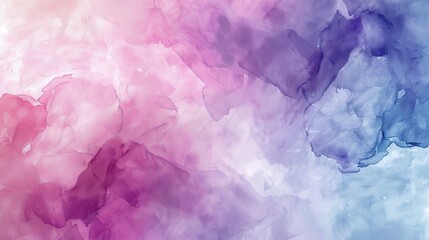 Fototapeta premium Abstract painting. Pink, purple and blue.