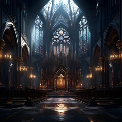 Fototapeta premium Detailed Cathedral