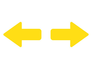 arrow left right icon design illustration.