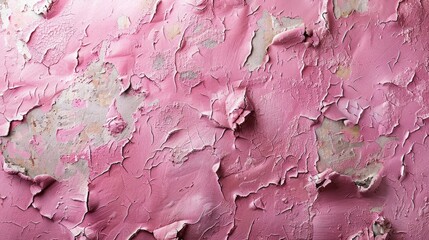Fototapeta premium Minimalist background of a clean pink concrete wall, imparting a sweet and gentle atmosphere.