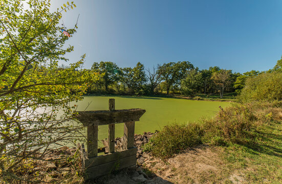 &Eacute;tang de la Brenne au Bouchet, Indre, France