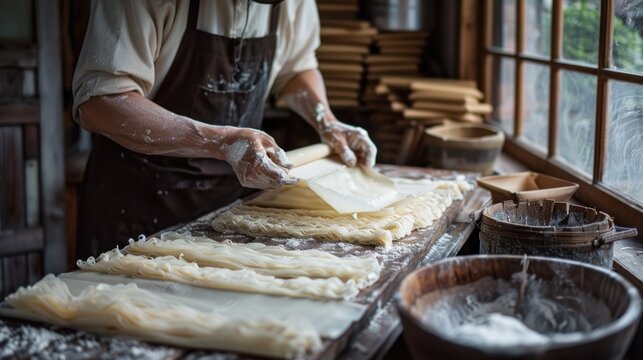 the traditional papermaking process