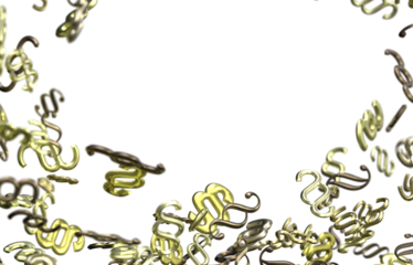 Symbol of Law and Justice - Paragraph / 3d section sign