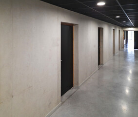 Modèle de mur intérieur en béton brut
