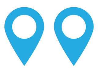 GPS map location icon design illustration.