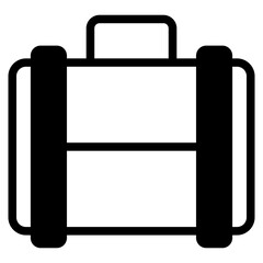 Travel suitcase icon