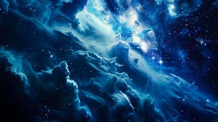 Artistic Concept of the Cosmos: Space Background
