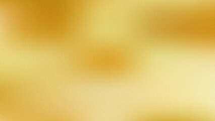 Gold color Golden gradient rough abstract background shine bright light and glow template empty space , grainy noise grunge texture