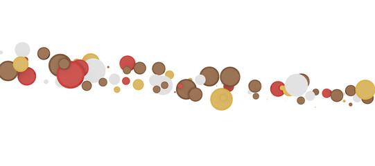 Confetti, paper triangle on the floor, fancy, colorful, celebration party