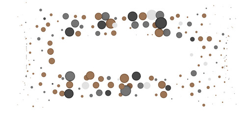 Confetti, paper triangle on the floor, fancy, colorful, celebration party