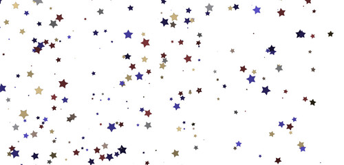 Ethereal Rain of Gold: Step into a Captivating 3D Stars Shower