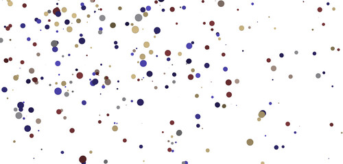 Sprinkle of Success: Spectacular 3D Illustration Showcasing Cascading gold Confetti