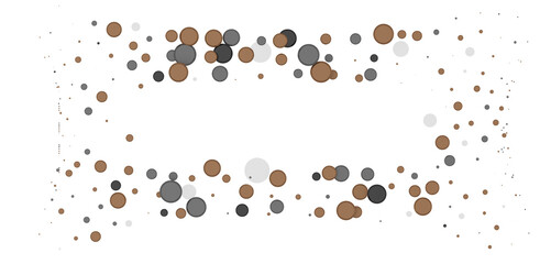 Confetti, paper triangle on the floor, fancy, colorful, celebration party