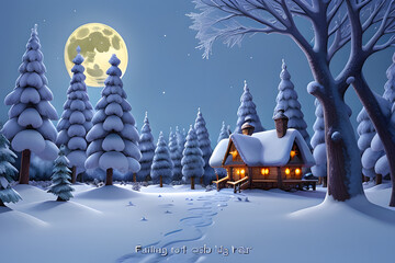 Naklejka premium iceberg in the sea, iceberg in polar regions, iceberg in the sea, iceberg in polar regions, landscape with trees, landscape with snow, snow covered bridge,santa claus in the woods, winter landscape wi