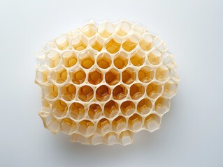 Honeycomb - a honeycomb made of honeycomb. - obrazy, fototapety, plakaty