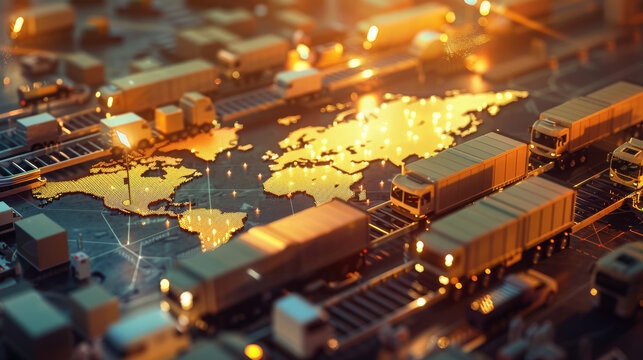 Logistics and supply chain management.