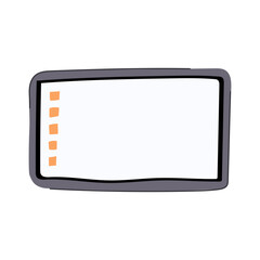 board interactive smartboard cartoon. screen school, classroom digital, class projector board interactive smartboard sign. isolated symbol vector illustration