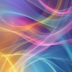 abstract colorful background in generative ai