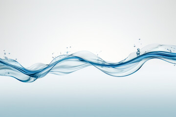 water wave stream jet background, water drops, visualization of liquid in motion, background, wallpaper
