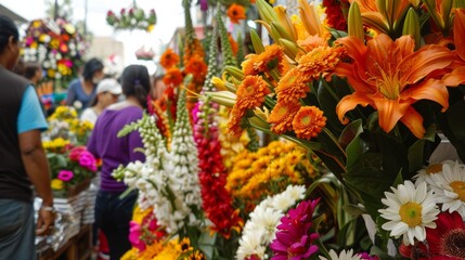 Fototapeta premium Feria de las Flores, Columbia