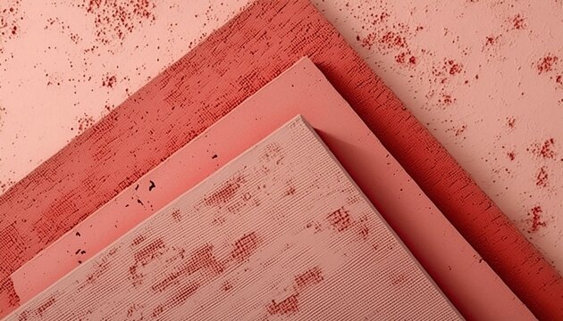 geometric concrete design moodboard color palette red 
 bric texture background