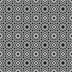 Abstract Geometric Moroccan and Islamic Pattern Background